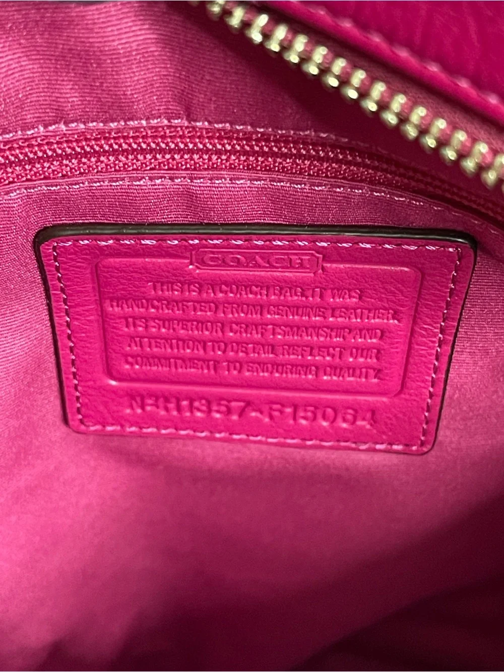 Coach Leather Hobo